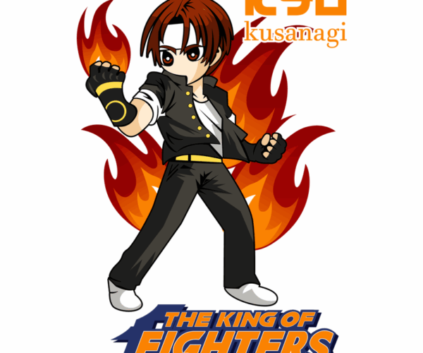 Kyo Kusanagi - The King of Fighters Chibi