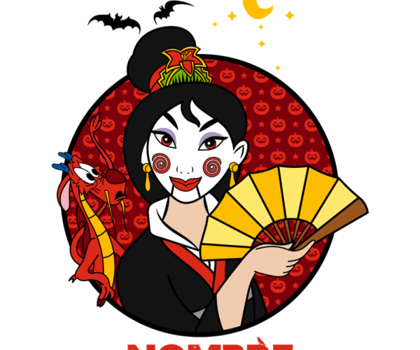 Mulan Halloween - Spooky Geisha