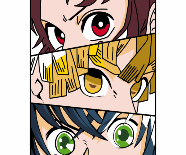 Demon Slayer Trio - Eyes of the Hashira