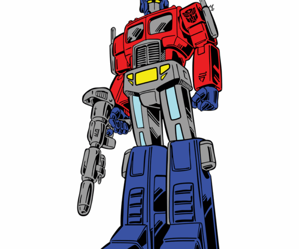 Optimus Prime - Retro Robot Power