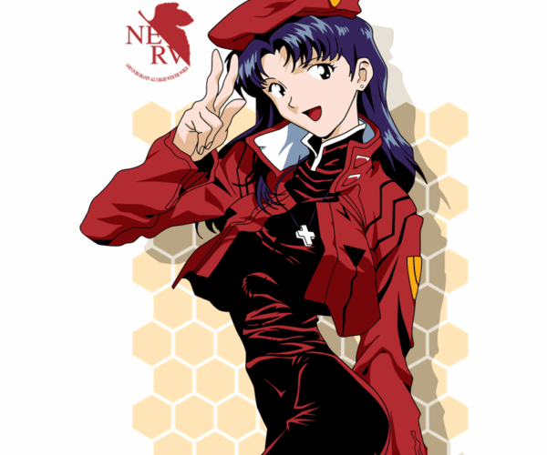 Misato Katsuragi - Neon Genesis Evangelion Fan Art