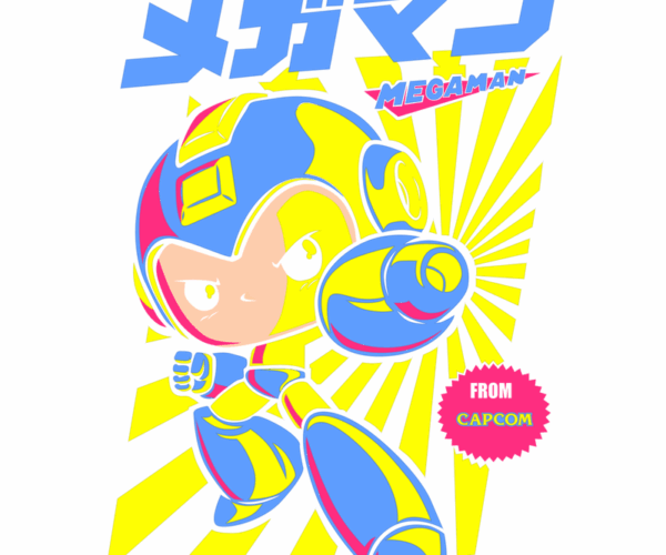 Mega Man - Retro Pixel Power