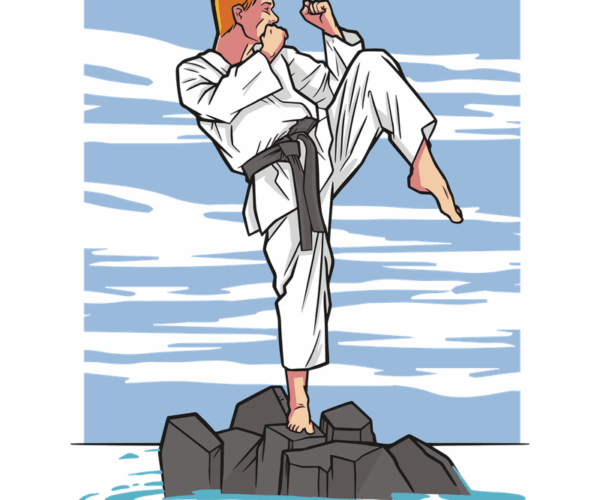 Karate Master - Coastal Serenity