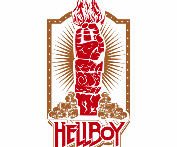 Hellboy's Fiery Fist - Embodiment of Power
