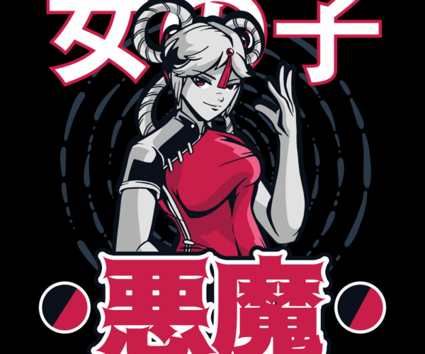Oni Girl - Crimson Spirit