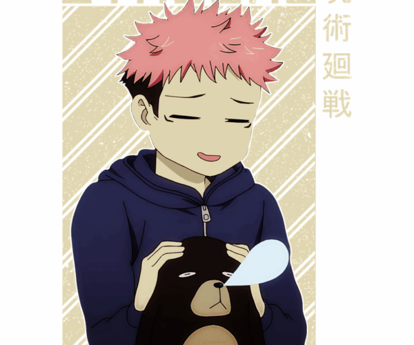 Itadori Yuji - Jujutsu Kaisen Chibi Retro