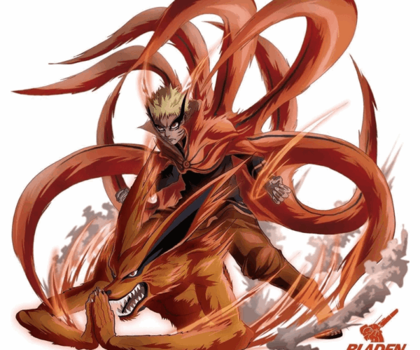 Naruto Kurama - Nine-Tailed Fox Sage Mode