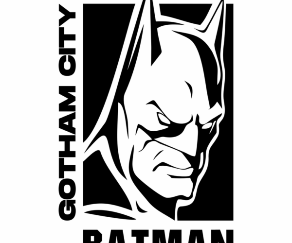 Gotham City Batman - Dark Knight Silhouette
