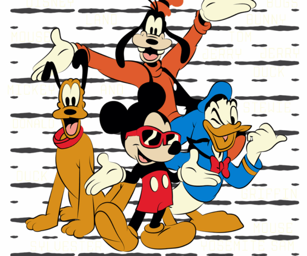 Classic Cartoon Crew - Disney and Friends