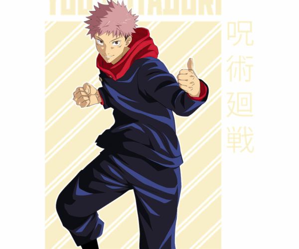 Yuji Itadori - Jujutsu Kaisen Inspired