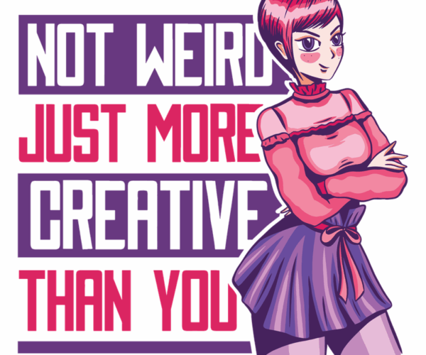 Anime Girl - Creative Genius