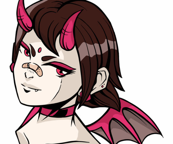 Demonic Maiden - Pastel Goth Charm