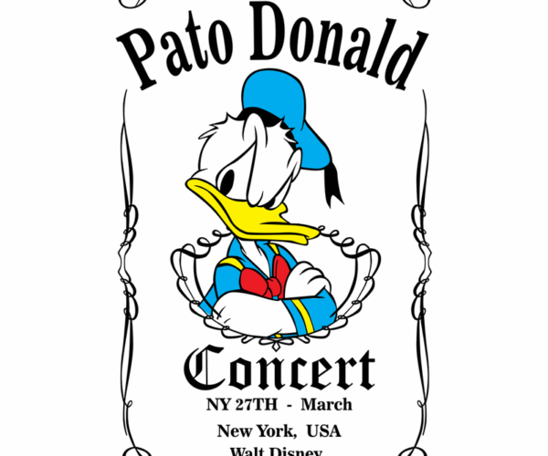 Pato Donald - Concert Announcement
