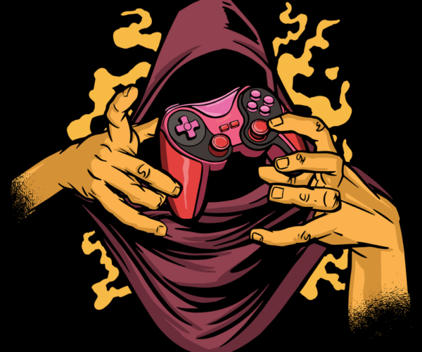 Hooded Gamer - Digital Realm