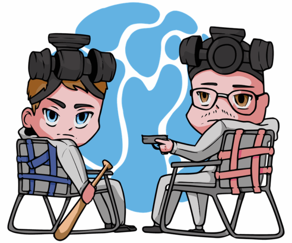 The Chair Duo - Chibi Gas Mask Mayhem