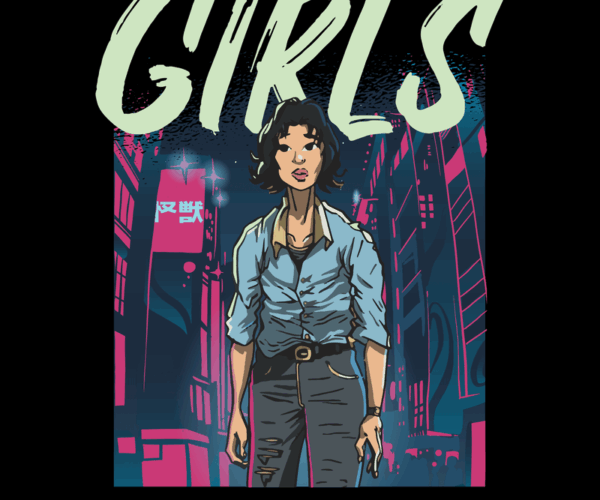Girls Can Game Too - Cyberpunk City Nights