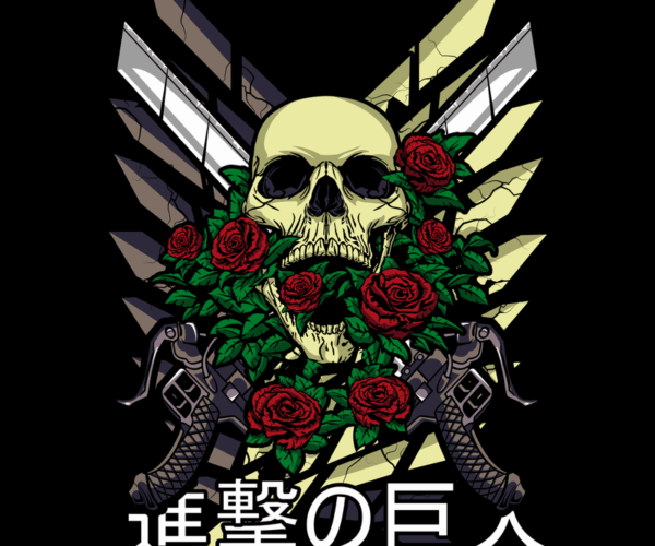Skull and Roses - Attack on Titan Tribute