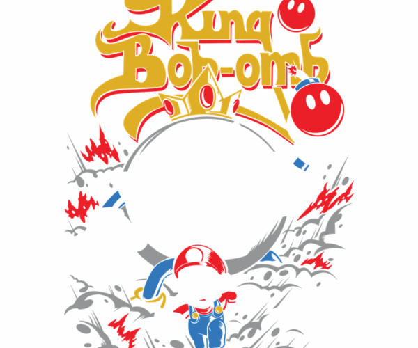King Bob-omb - Retro Gaming Throwback