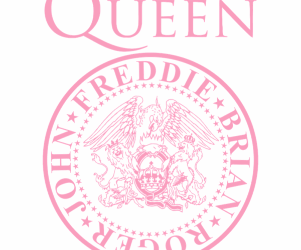 Queen Crest - Pink Pop Icon