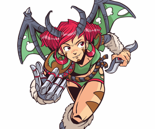Dragon Girl - Crimson Fury