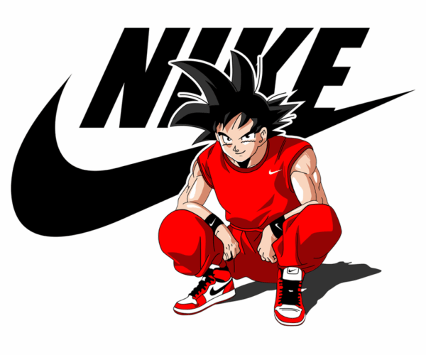 Goku's Nike Drip - Saiyan Style