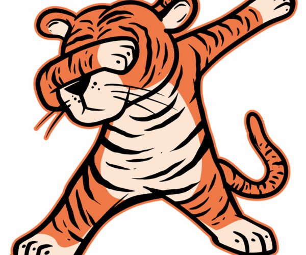 Dabbing Tiger - Cool Cat Edition