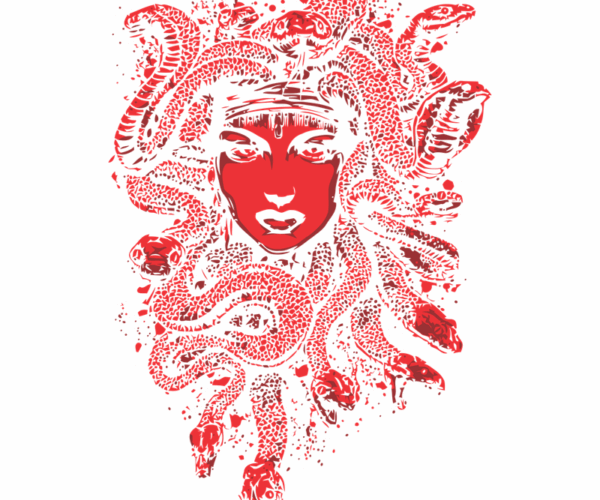Medusa's Gaze - Crimson Serpent Crown