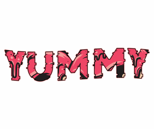 Yummy - Sweet Treat Typography