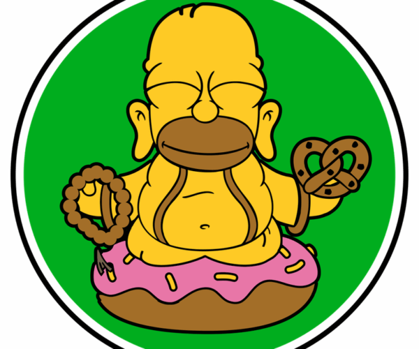 Homer Buddha - Donut Enlightenment