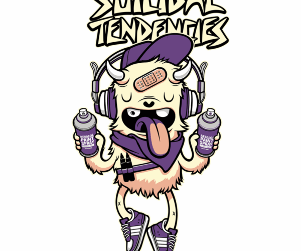 Suicidal Tendencies Monster - Graffiti Style