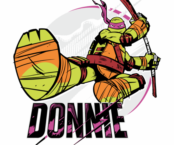 Donnie - Teenage Mutant Ninja Turtle Action Pose