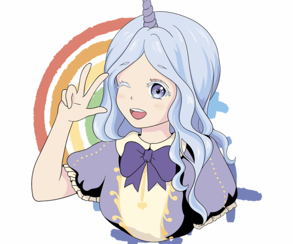 Unicorn Girl - Rainbow Dreams