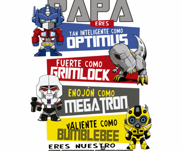 Papa Superhero - Transformers Tribute