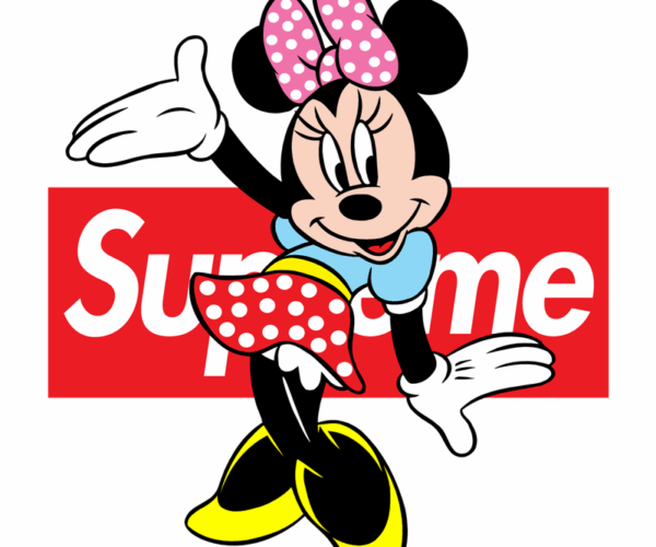 Minnie Mouse Supreme Remix - Streetwear Chic