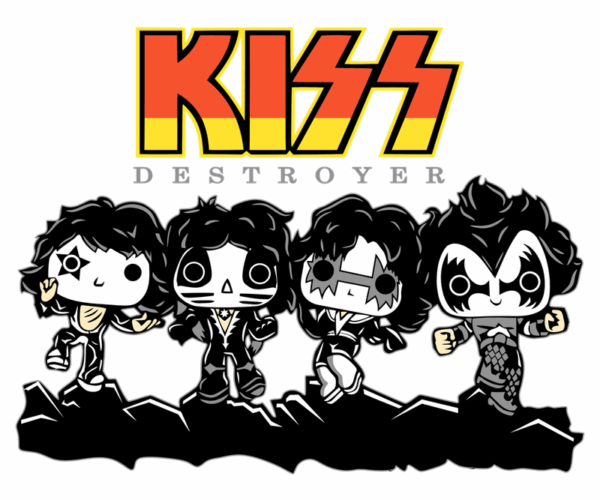 KISS Destroyer - Chibi Rock Gods