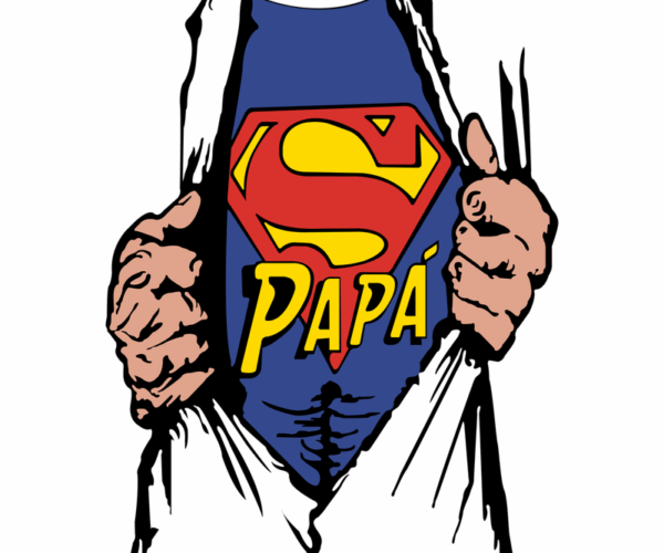 Superman Papa - Father's Day Superhero