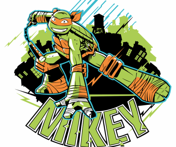 Mikey - TMNT Action Pose