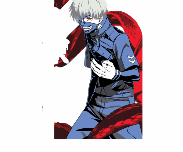 Tokyo Ghoul - Ken Kaneki's Dark Embrace
