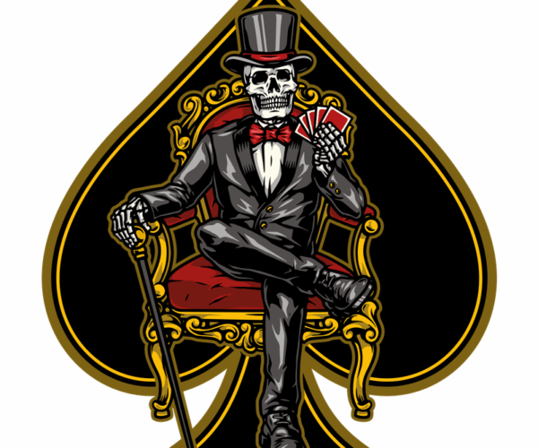 Ace of Spades - Skeleton Gambler