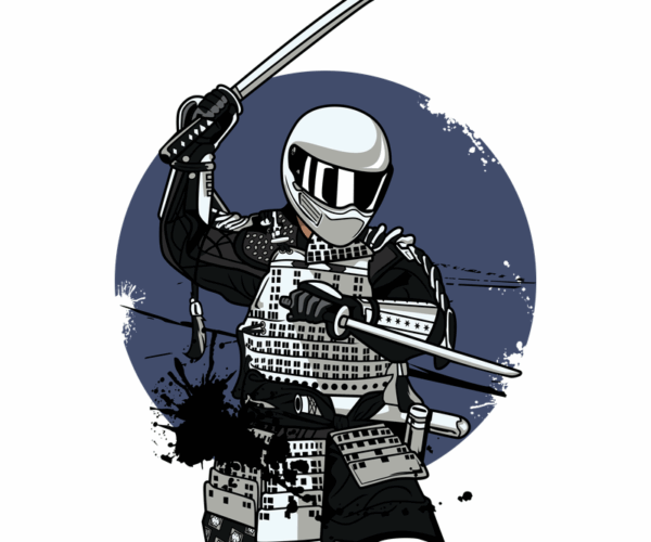 Cyber Samurai - Futuristic Warrior