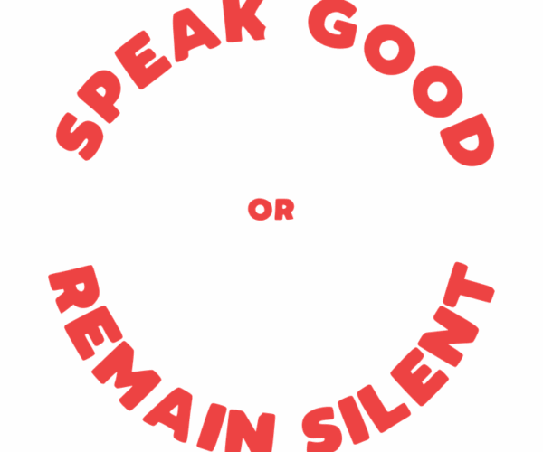 Speak Good - Tongue Dagger Graphic