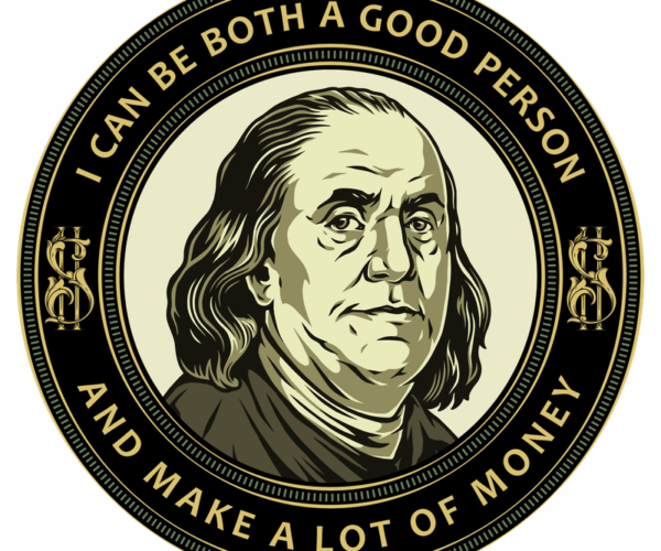 Ben Franklin - Wealth & Ethics Medallion