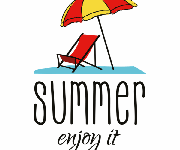 Summer Relaxation - Beach Lounger Scene
