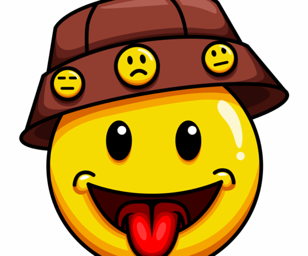 Goofy Emoji - Tongue Out