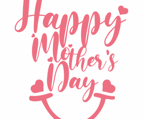 Mother's Day Message + Heart Smile