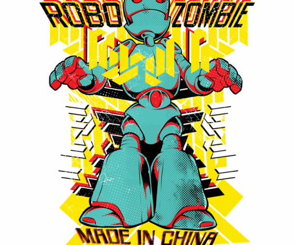 Robo Zombie - Made in China Graphic