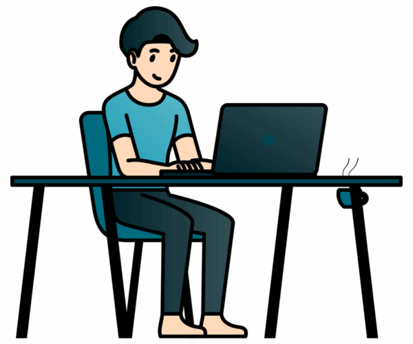 Remote Worker - Cozy Desk Setup