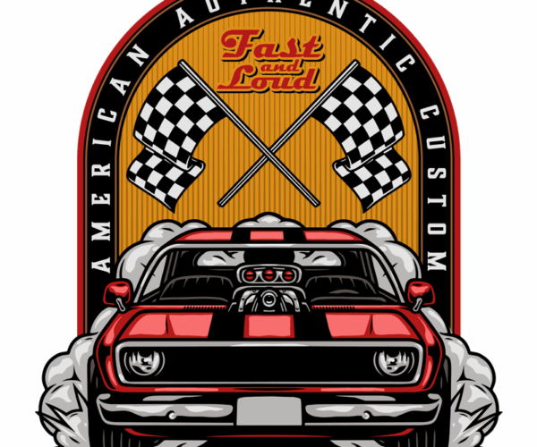 Fast and Loud Car - Motorsport Pride