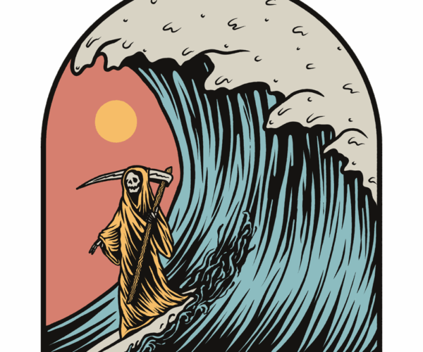 Surfing Reaper - Deadly Wave