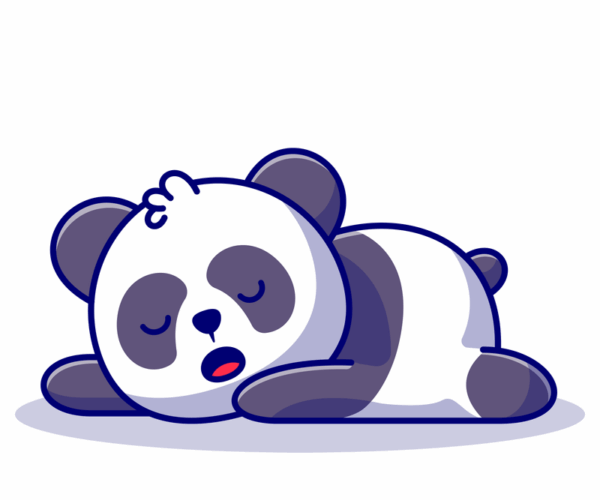 Sleeping Panda - Peaceful Nap